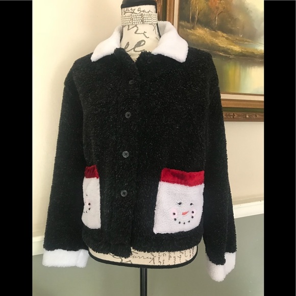 Decorated Originals Decorated Snowman Fleece Coat - Picture 2 of 6